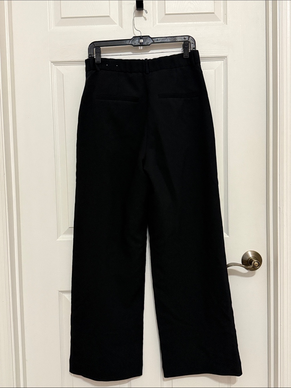 Abercrombie & Fitch women’s black Sloane Tailored Wide Leg Pants - Picture 5 of 6